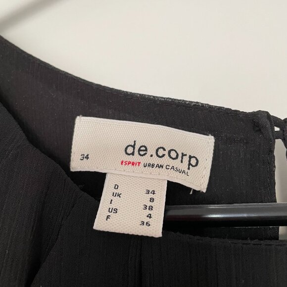 Esprit Lace Little Black Dress - Size 4 - Picture 2 of 2